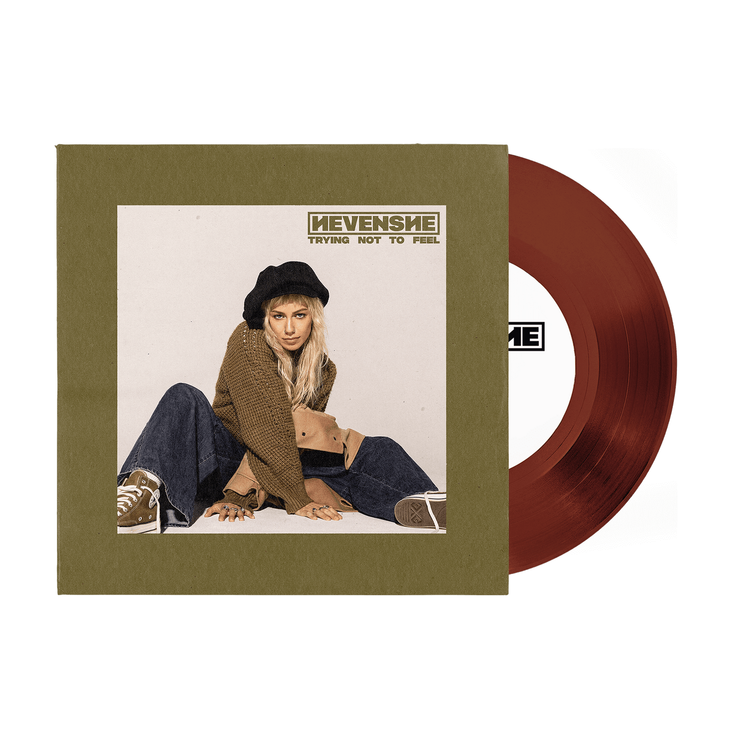 ‘Trying Not To Feel’ / ‘These Days’ 7" Brown Vinyl