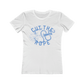 Cut The Rope on Femme White Tee