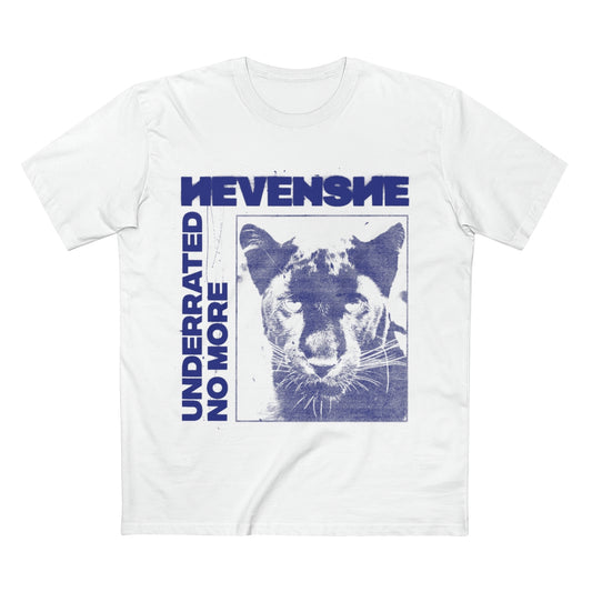 'Underrated No More' White Tee (AU)